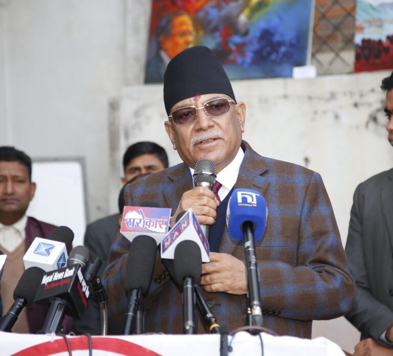 एमालेसँग चुनावी तालमेल हुँदैन: संयोजक प्रचण्ड