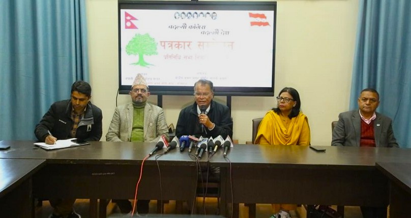 ‘नेपाली कांग्रेसले कुनै पार्टीसँग चुनावी गठबन्धन गर्दैन’